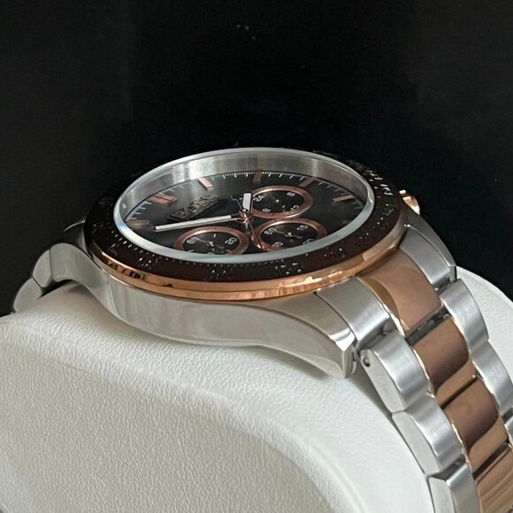 COPY - Hugo Boss Men’s Ikon Two-Tone Chronograph Watch - Picture 8 of 13